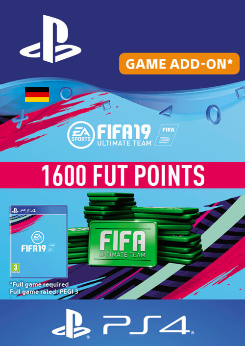 Fifa 19 - 1600 FUT Points PS4