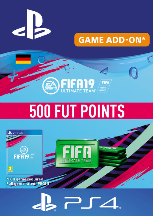 Fifa 19 - 500 FUT Points PS4