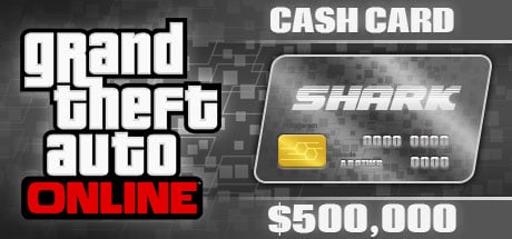 Grand Theft Auto Online: Bull Shark Cash Card - 500.000$ DLC ROCKSTAR