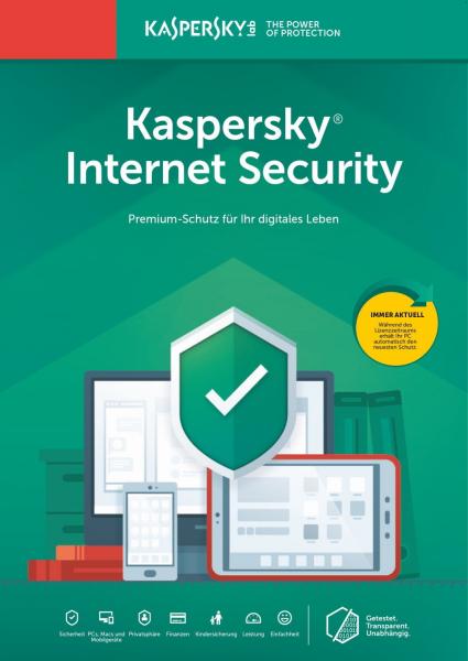 Kaspersky Internet Security 2021 (1 PC - 1 Jahr)