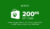 Xbox Live-Geschenkkarte 200 BRL